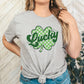 Lucky Clover Adult Shirt-St. Patricks 192