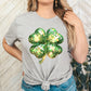 Disco Shamrock Adult Shirt-St. Patricks 195