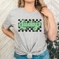 Lucky Checkered Adult Shirt-St. Patricks 186