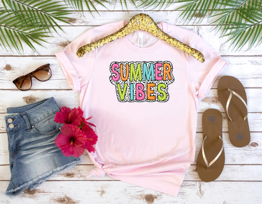 Summer Vibes Adult Shirt- Summer 306