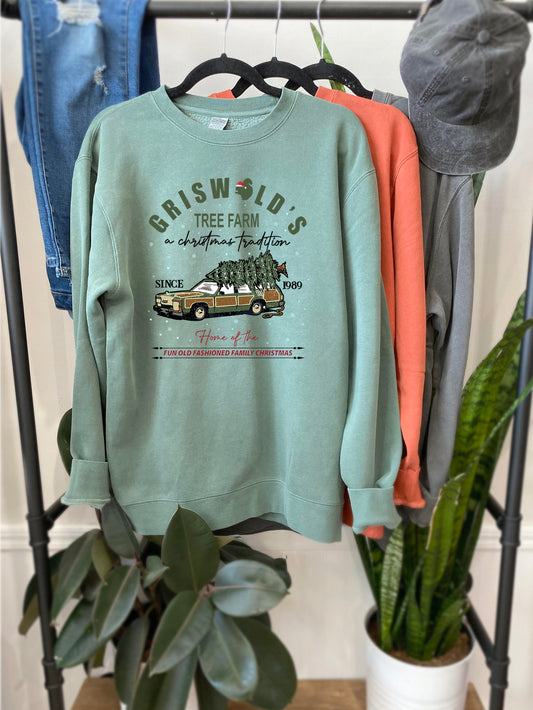 Griswold Tree Farm Sweatshirt- TV Movies 366