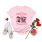 Coffee Is My Valentine Adult Shirt- Valentine 571