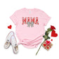 Mama Bow Adult Shirt- Valentine 578