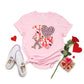 XOXO Adult Shirt- Valentine 585