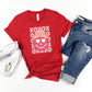 Smiley XOXO Adult Shirt- Valentine 550