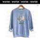 Hello Winter Adult Sweatshirt- Winter 12