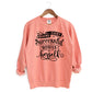 Behind Every Successful Woman Is Herself Adult Sweatshirt- Women Empowerment 5