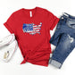 God Bless The USA Adult Shirt-Patriotic 132