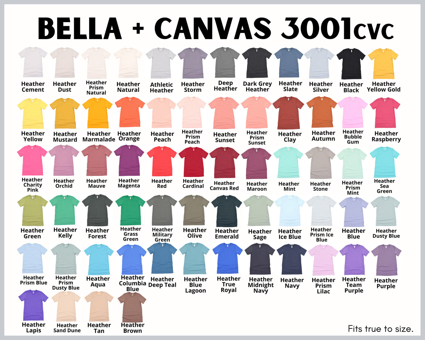 Create Your Own Bella Canvas Tshirt