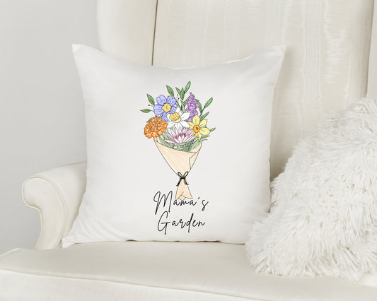 Birth Month Flower Pillow Cases