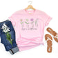 Birth Month Flower Adult Shirt