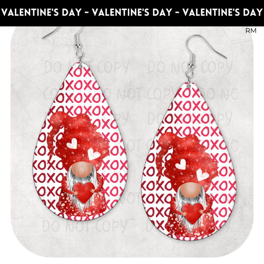 Gnome XOXO Earrings- Earrings 390