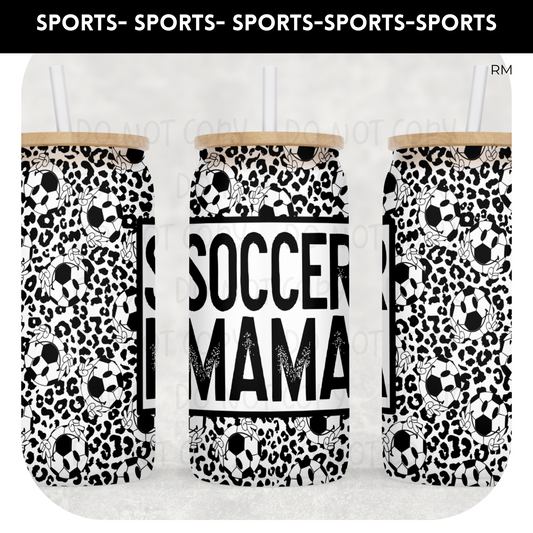 Soccer Mama Libby Glass Can- Glass Can 352