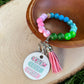 Live Love Pray Acrylic Beaded Wristlet
