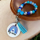 Boy Mama Acrylic Beaded Wristlet