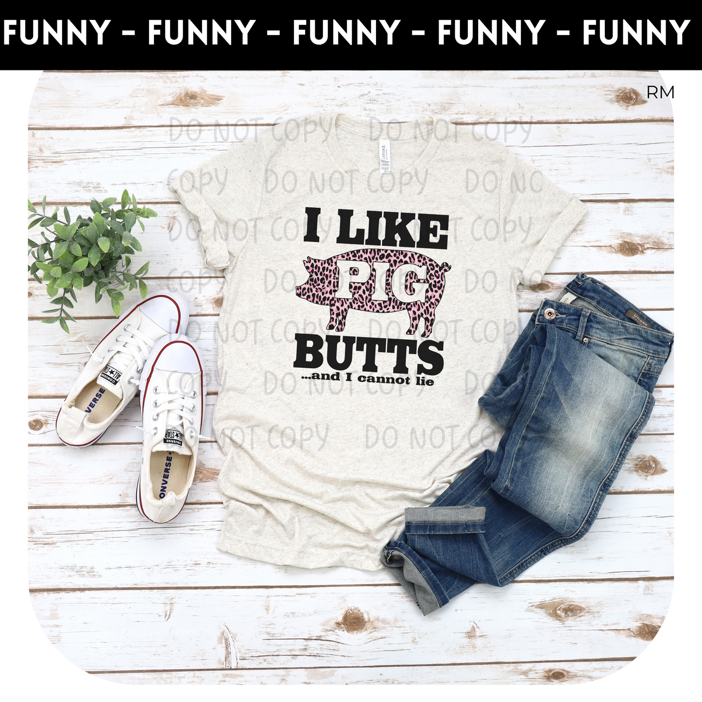 I Like Pig Butts Adult Shirt- Animals 114