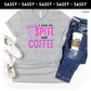 I Run On Spite And Coffee Adult Shirt- Coffee 135